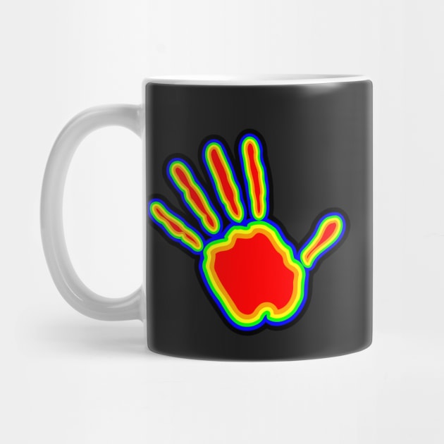 Thermal Hand Print by CoreyUnlimited